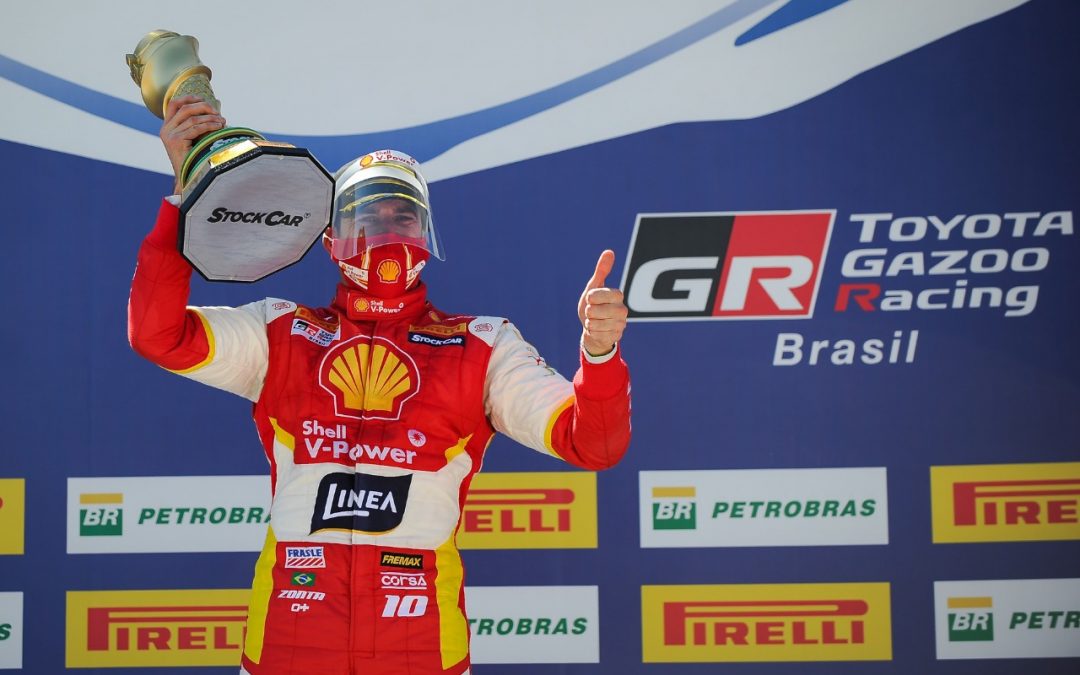 Zonta e Barrichello vencem provas da abertura da Stock Car em Goiânia