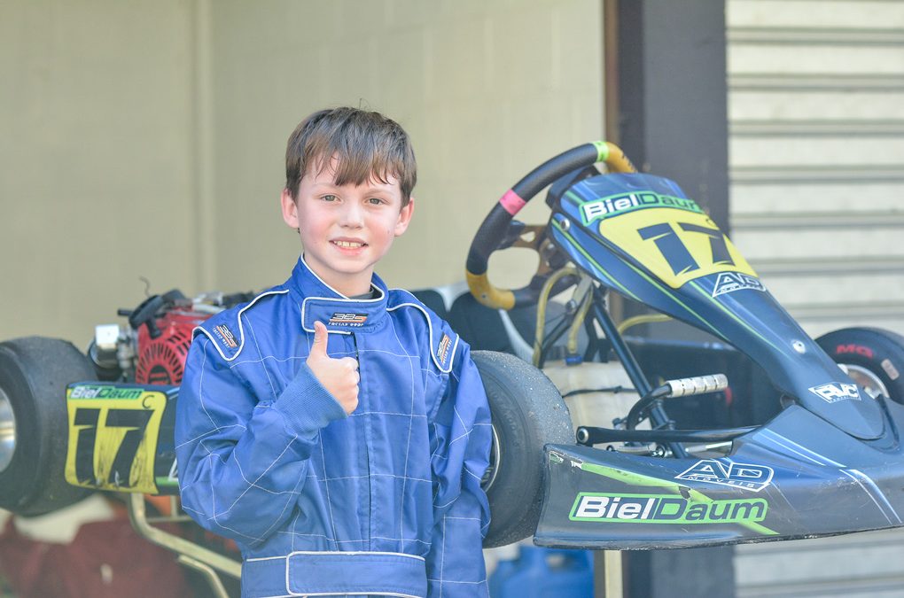 Biel Daum estreia no kart e na Copa SPR Light