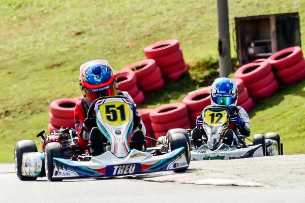 Theo Salomão divide a liderança da Cadete na Copa São Paulo Light de Kart