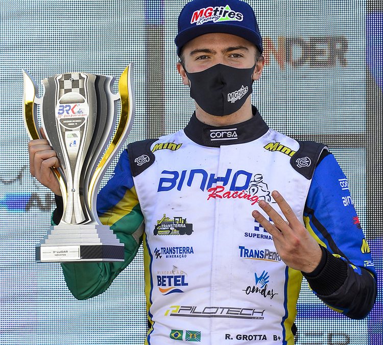 Rogério Grotta conquista pódio na 22ª Copa Brasil de Kart