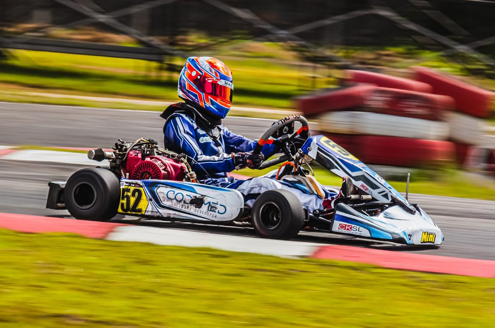 Miguel Batalha está pronto para sua estreia no Campeonato Brasileiro de Kart