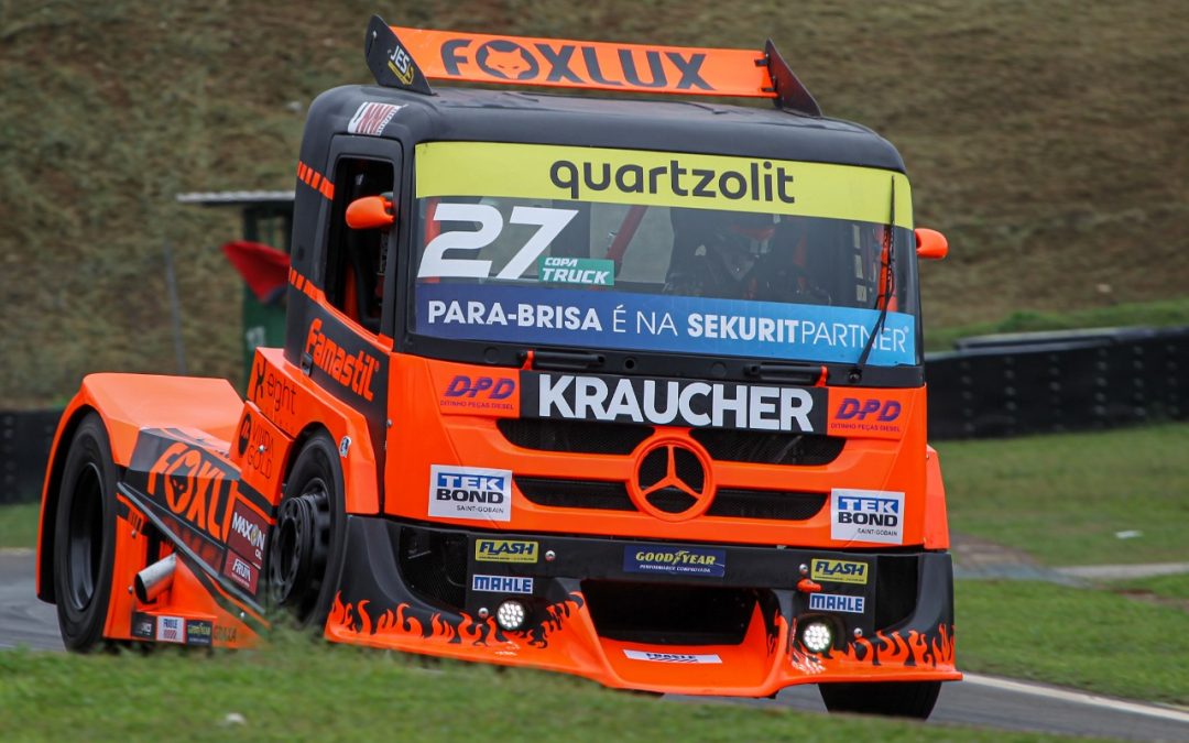 Fábio Fogaça larga na 4ª fila da Copa Truck em Interlagos