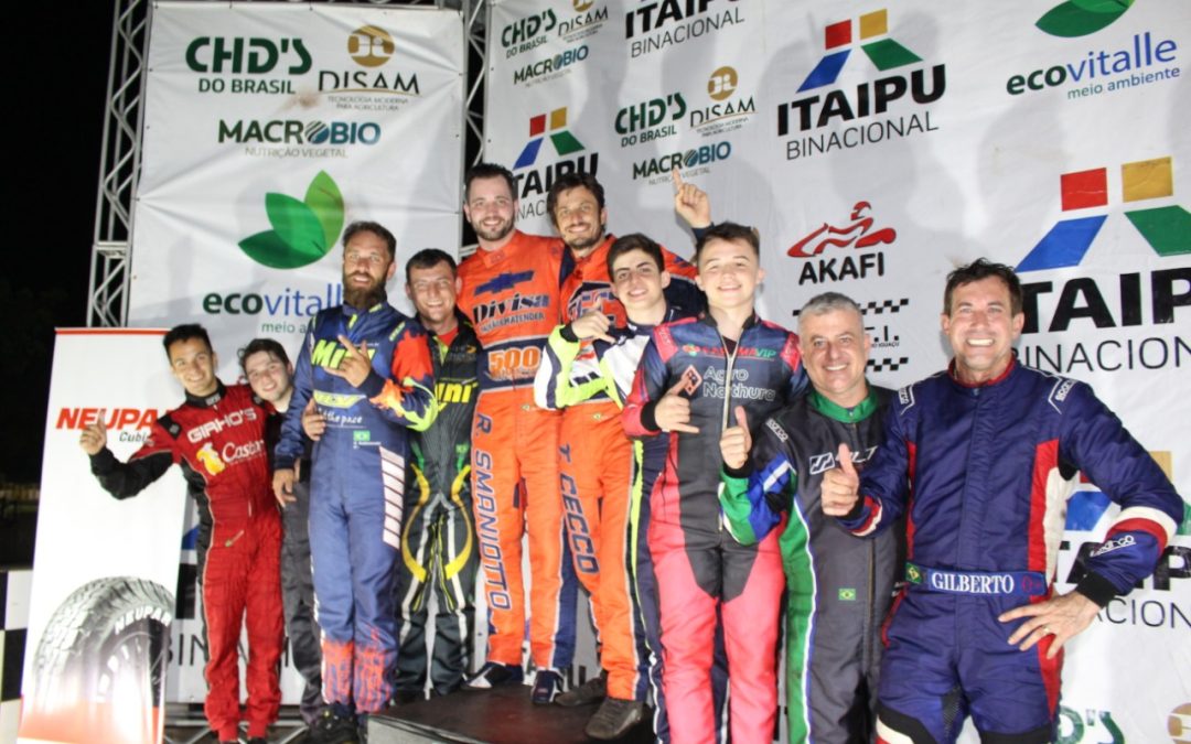 Cecco e Smaniotto são os campeões das 3 Horas de Kart de Foz do Iguaçu