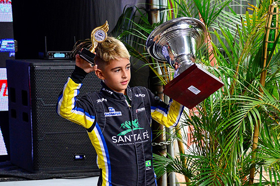 Álvaro Medeiros vive fortes emoções na 4ª etapa da Copa São Paulo Light de Kart
