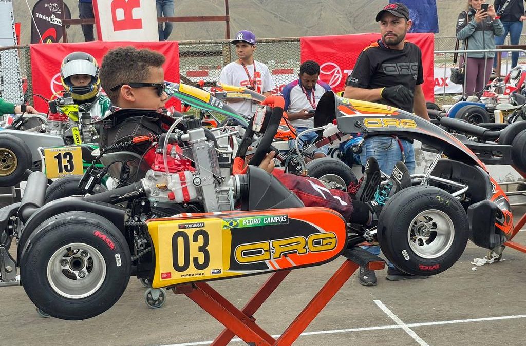 Pedro Campos encara desafio internacional no kartismo em busca de vaga no Rotax Max Finals