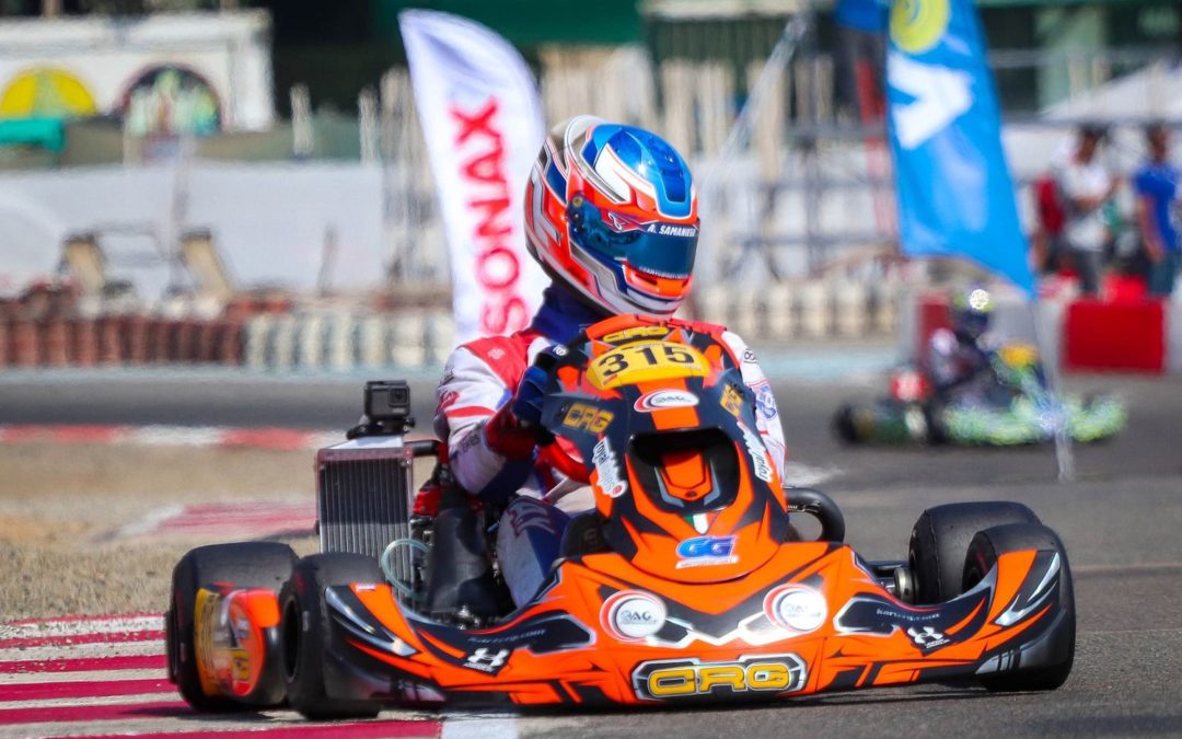 Terceiro título consecutivo de Alejandro Samaniego no Sul-Americano Rotax de Kart escapa por um segundo