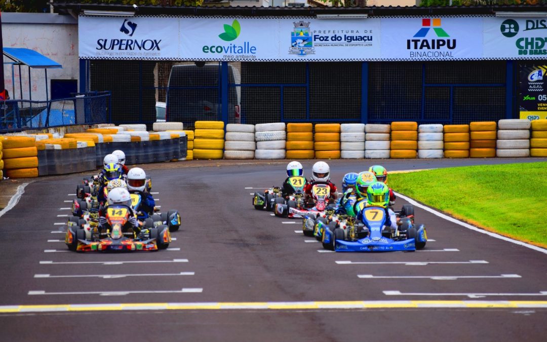 Copa Itaipu de Kart encerra a primeira fase	em Foz do Iguaçu