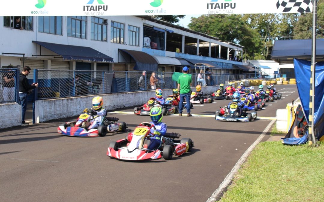 Penúltima etapa da Copa Itaipu de Kart será disputada sábado em Foz do Iguaçu