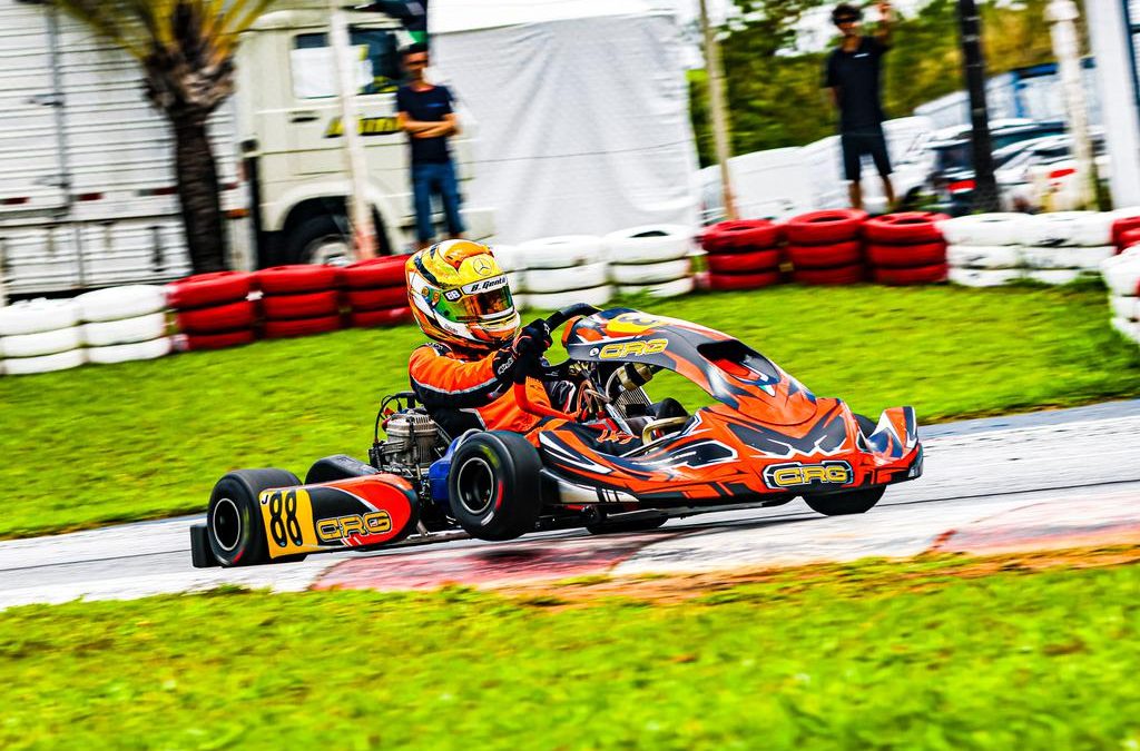 Bernardo Gentil completa fase de preparação para o Campeonato Brasileiro de Kart