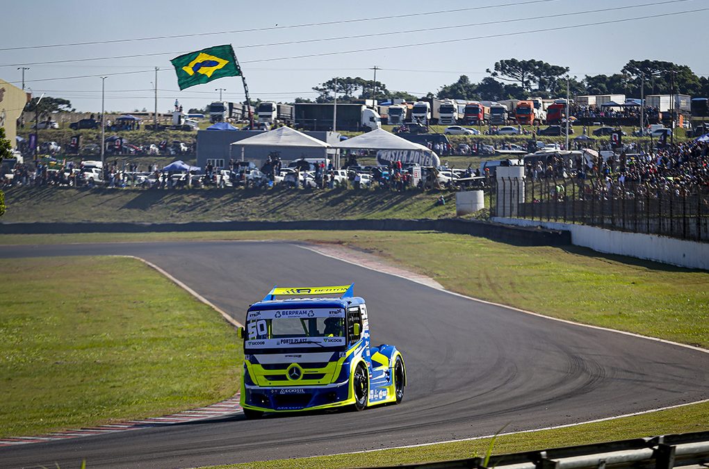 Fabrício Berton, o piloto da casa na Fórmula Truck em Campo Grande