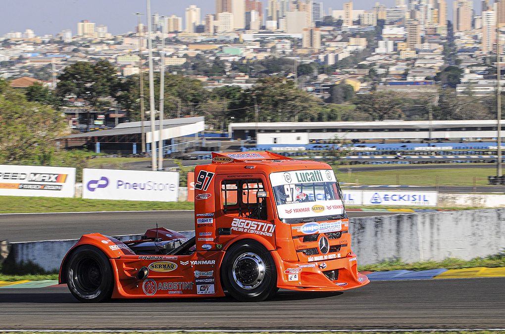 Agostini e Rampon são os mais rápidos do 1º dia da Fórmula Truck em Londrina