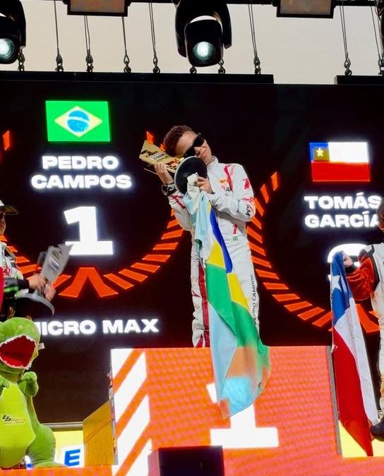 Pedro Campos é campeão sul-americano de kart e via ao Max e disputará o Mundial na Itália em outubro