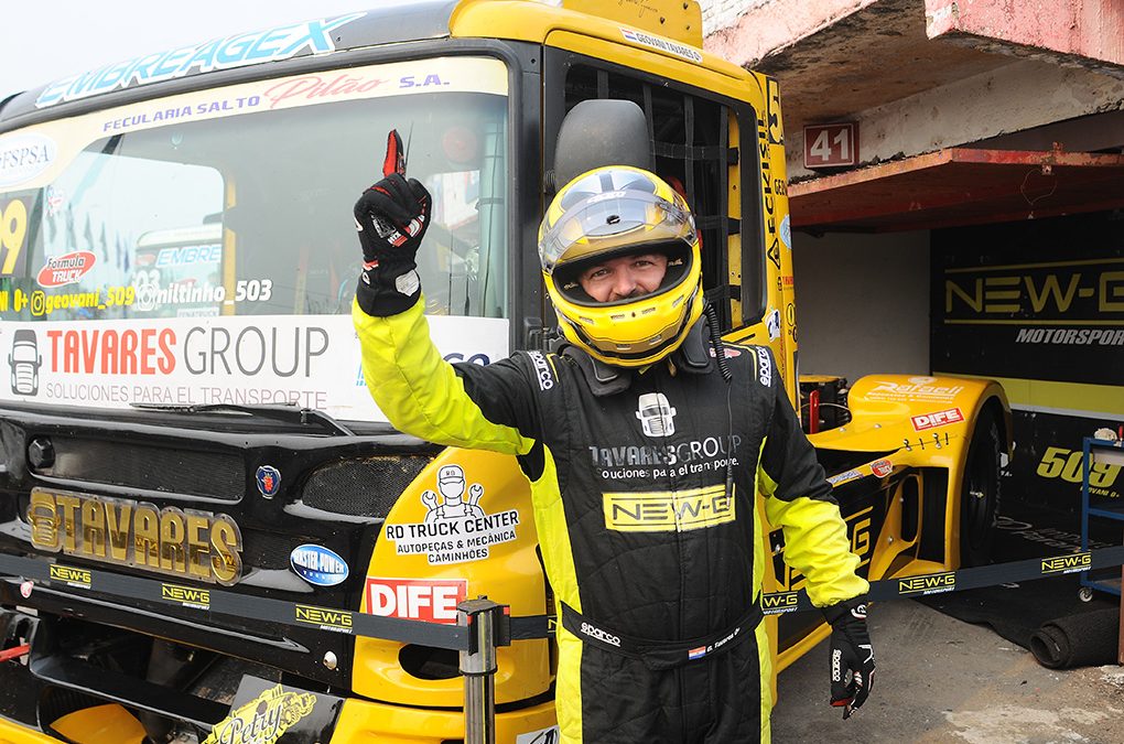 Fórmula Truck tem Giovane Tavares na pole da categoria F-Truck em Guaporé