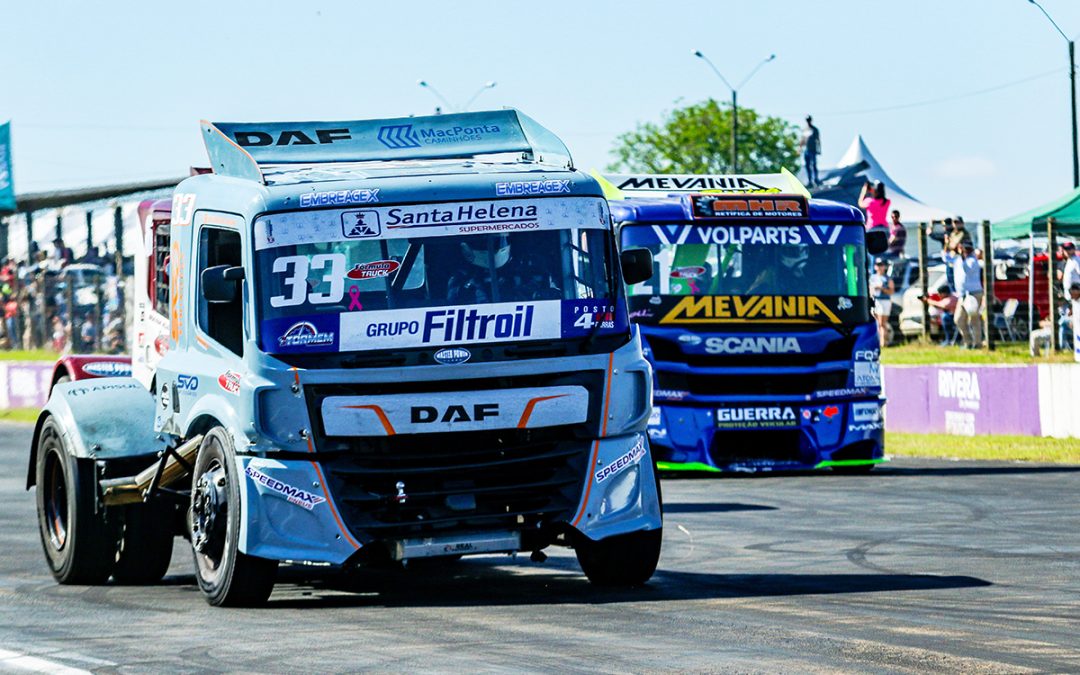 Joãozinho Santa Helena e Fabrício Rossatto estão otimistas para a Fórmula Truck em Porto Alegre