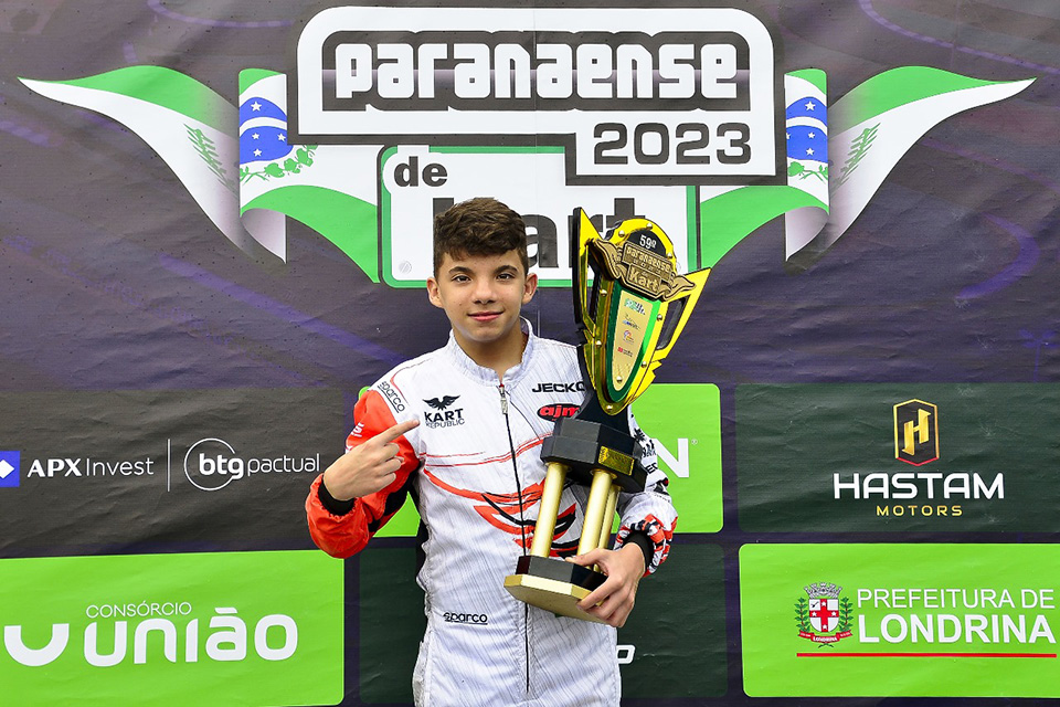 Moleiro disputa o Paranaense de Kart focado na preparação para o Brasileiro